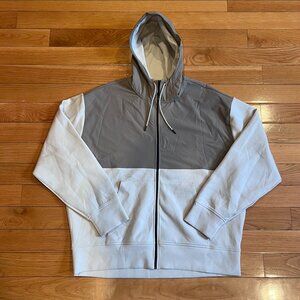 American Eagle Colorblock Zip Up Hoodie Jacket Size XL